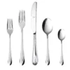 Set di 5 posate Diamante in acciaio inossidabile