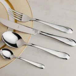 Set di 5 posate Diamante in acciaio inossidabile