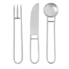 Set di posate in argento Artefacto