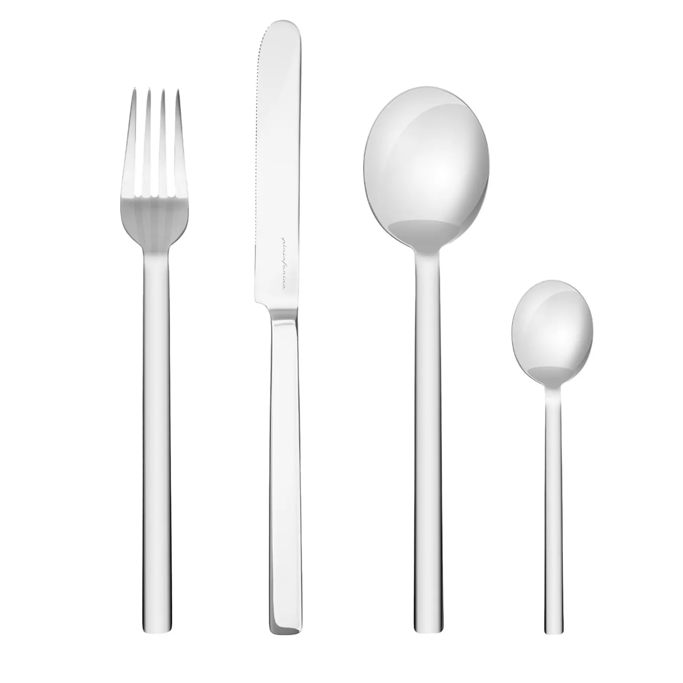Set di Posate Stile in Acciaio Inossidabile di Pininfarina