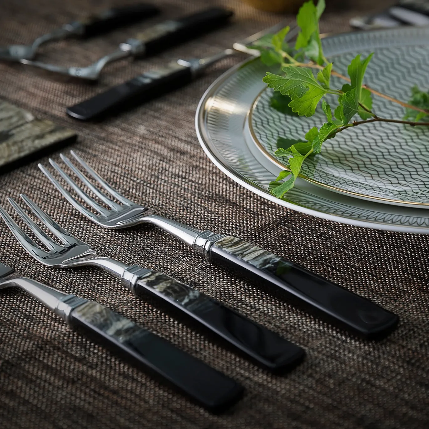 Set di 4 posate Zanthus