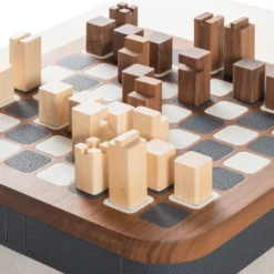 Set di scacchi in legno Delos