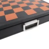 Set di Scacchi Rinascimento Fiorentino in Pelle Nera