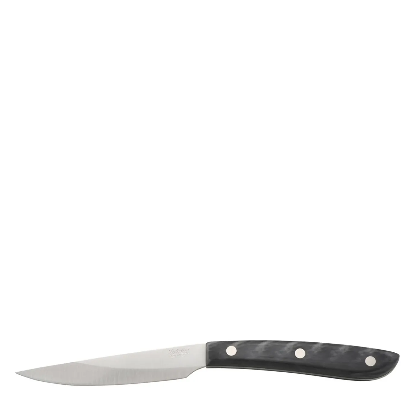 Set di sei coltelli da bistecca Tranciato Scuro