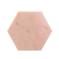 Set di 2 sottobicchieri Convivio in marmo rosa Portogallo