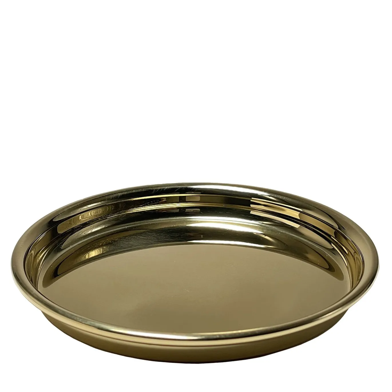 Set di 2 sottobicchieri in ottone lucidato
