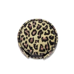 Set di 6 sottobicchieri in pelle Animalier