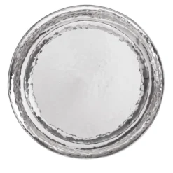 Set di 2 sottobicchieri per bottiglie in argento sterling Troiana