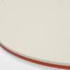 Set di 6 sottobicchieri rotondi Mondrian Spritz Orange e Luna White