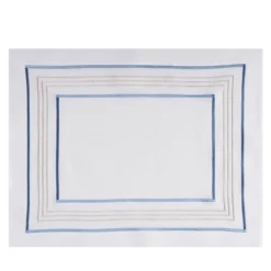 Set di 2 Sottopiatti Bianchi Bourdon