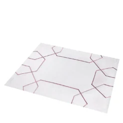 Set di 2 Sottopiatti Bianchi Tivoli
