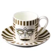 Set di 6 tazze da caffè con piattino Pi-Atum