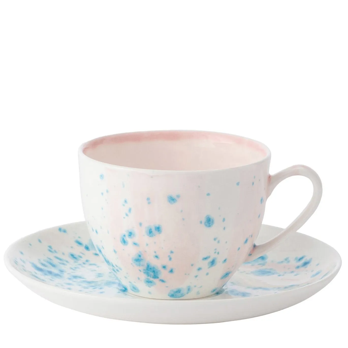 Set di 2 tazze da tè e piattini Celestial