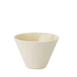 Set di 4 tazze da tè in ceramica bianca