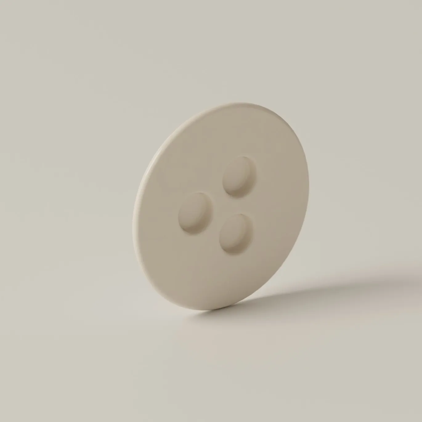 Set di 4 tazzine da espresso e piattini scultorei cUUUp in ceramica bianca lucida