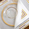Set di 2 Tovagliette Bianche Namasté