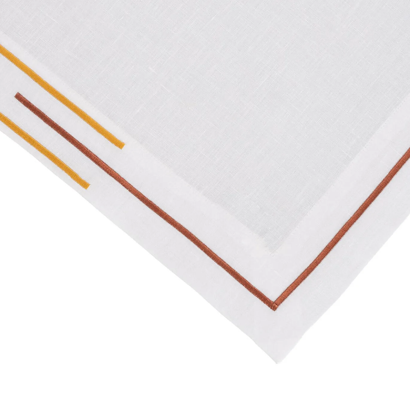 Set di 2 Tovagliette Bianche Namasté