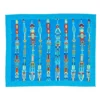 Set di 4 tovagliette Colores in cotone azzurro