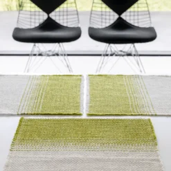 Set di 2 Tovagliette Rettangolari Croma Verde Kiwi