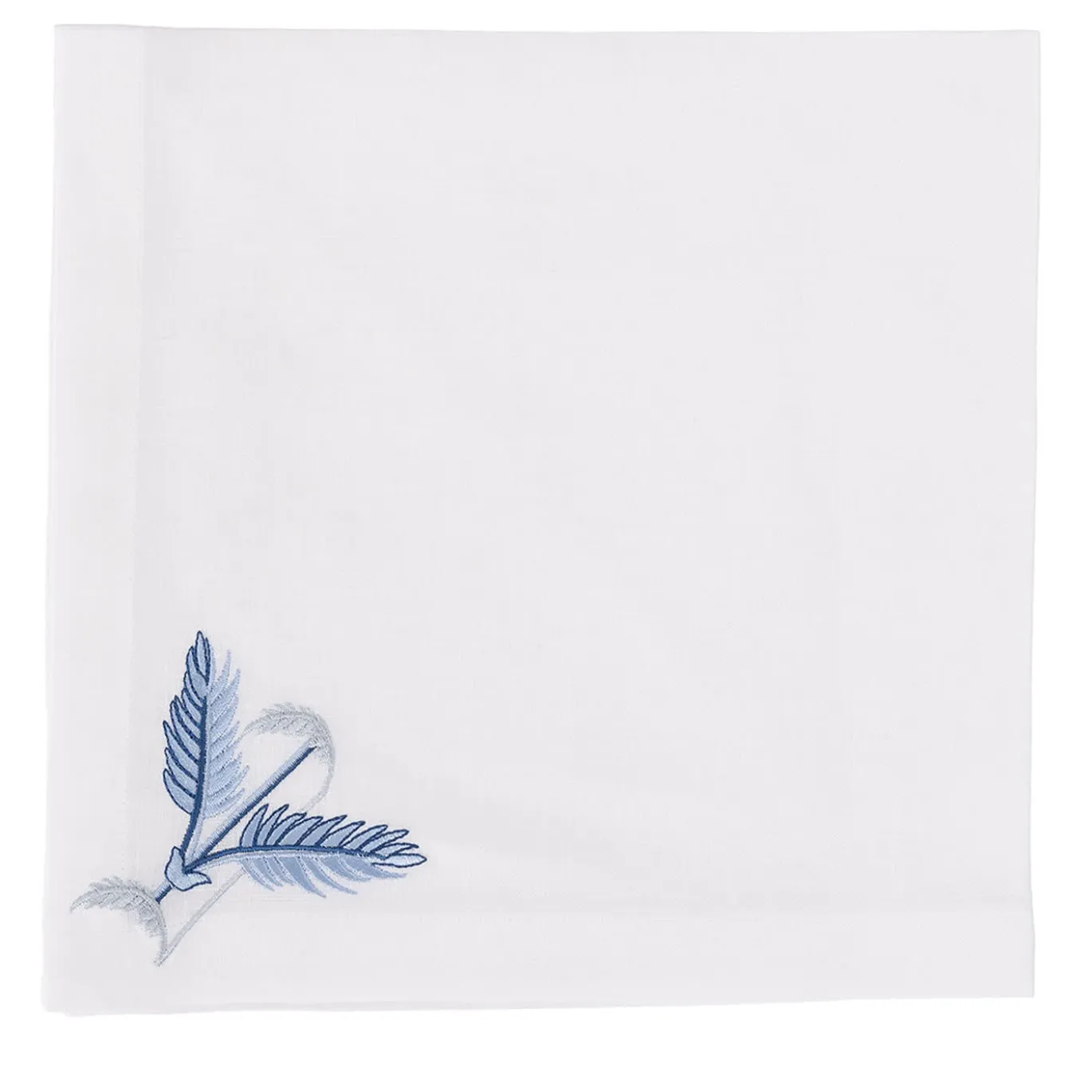 Set di 4 tovaglioli Plumes