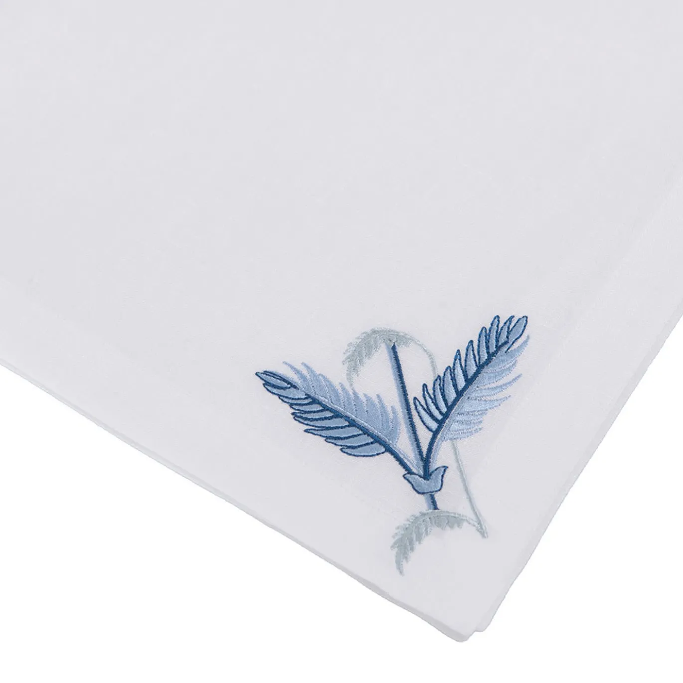 Set di 4 tovaglioli Plumes
