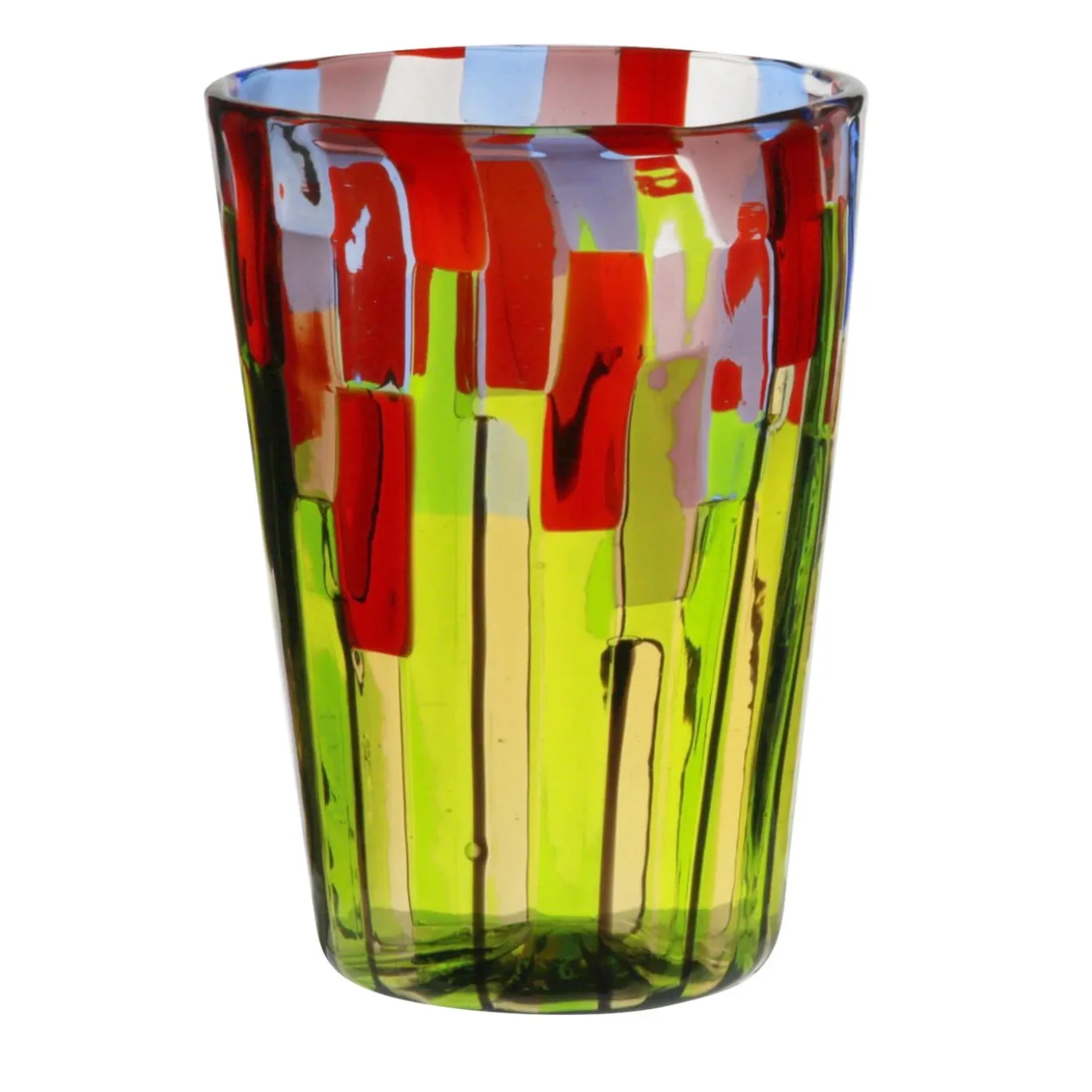 Set di 6 tumbler Blooming Field con papaveri e lavanda