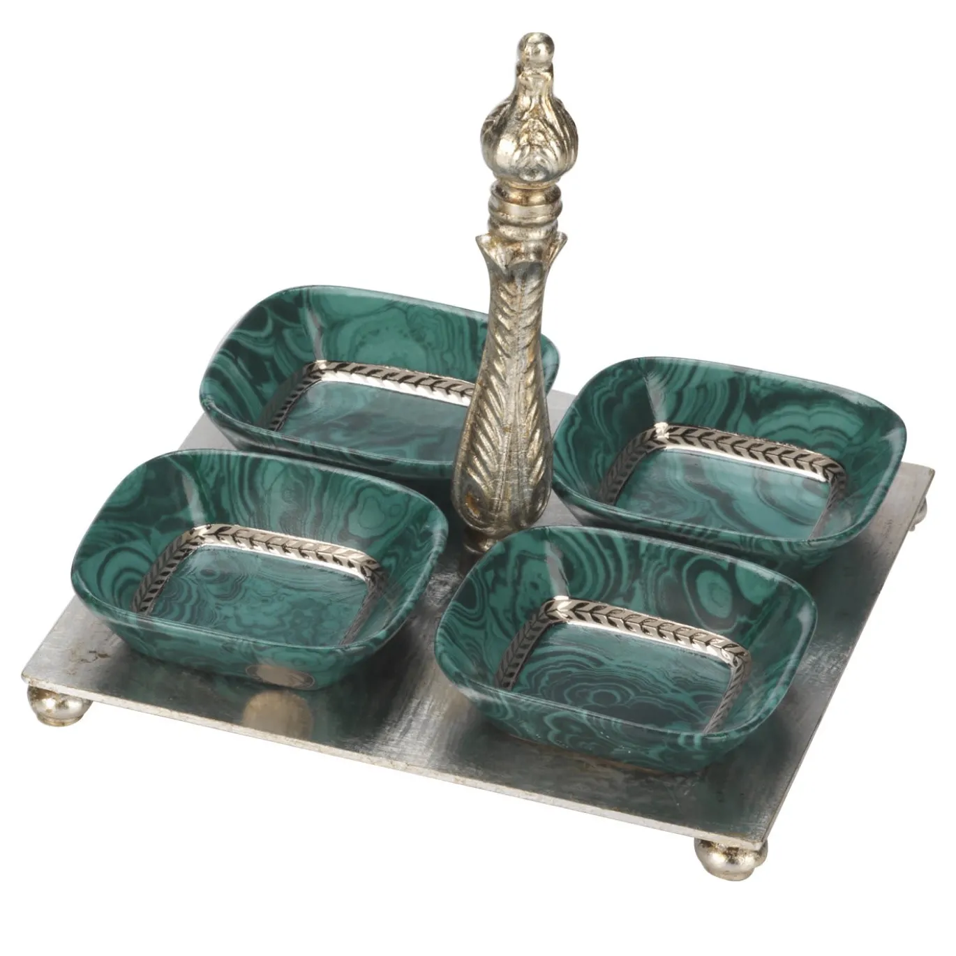 Set di 4 vassoi per salse