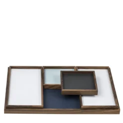 Set di vassoi rettangolari piccoli Phorma