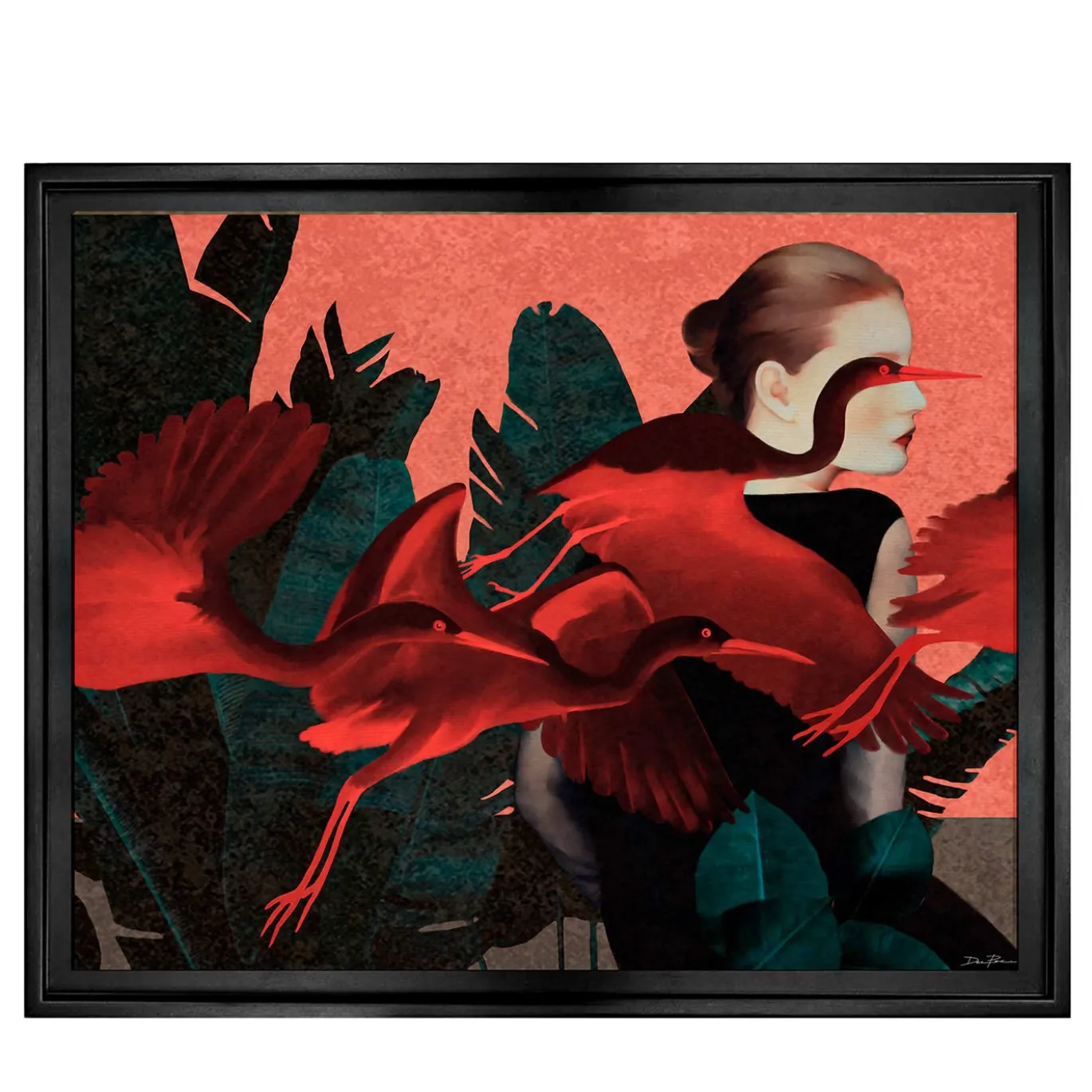 Sguardi incrociati Pittura digitale