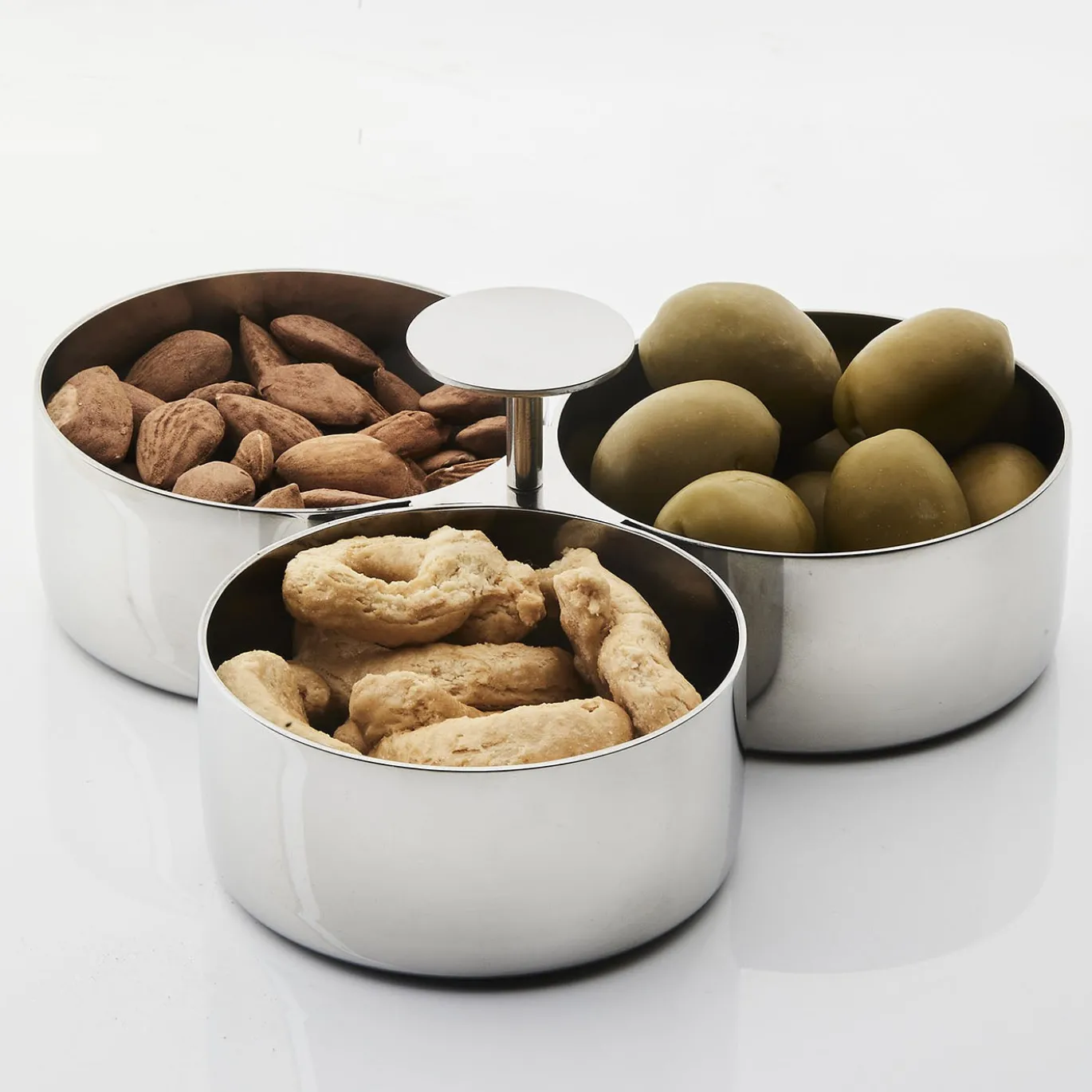 Snack Server Stile con stelo corto di Pininfarina