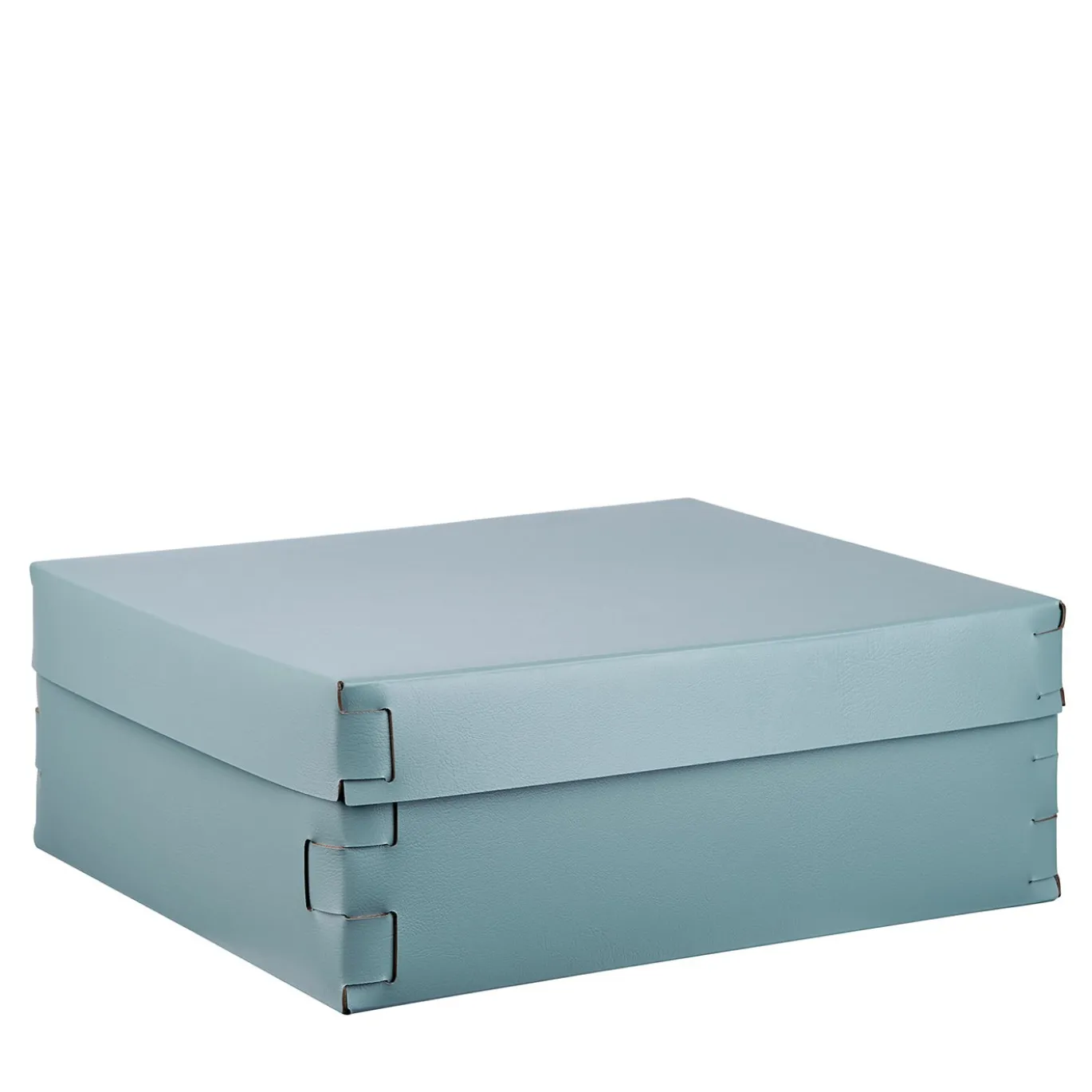 Snob Light Blue scatola in pelle #2