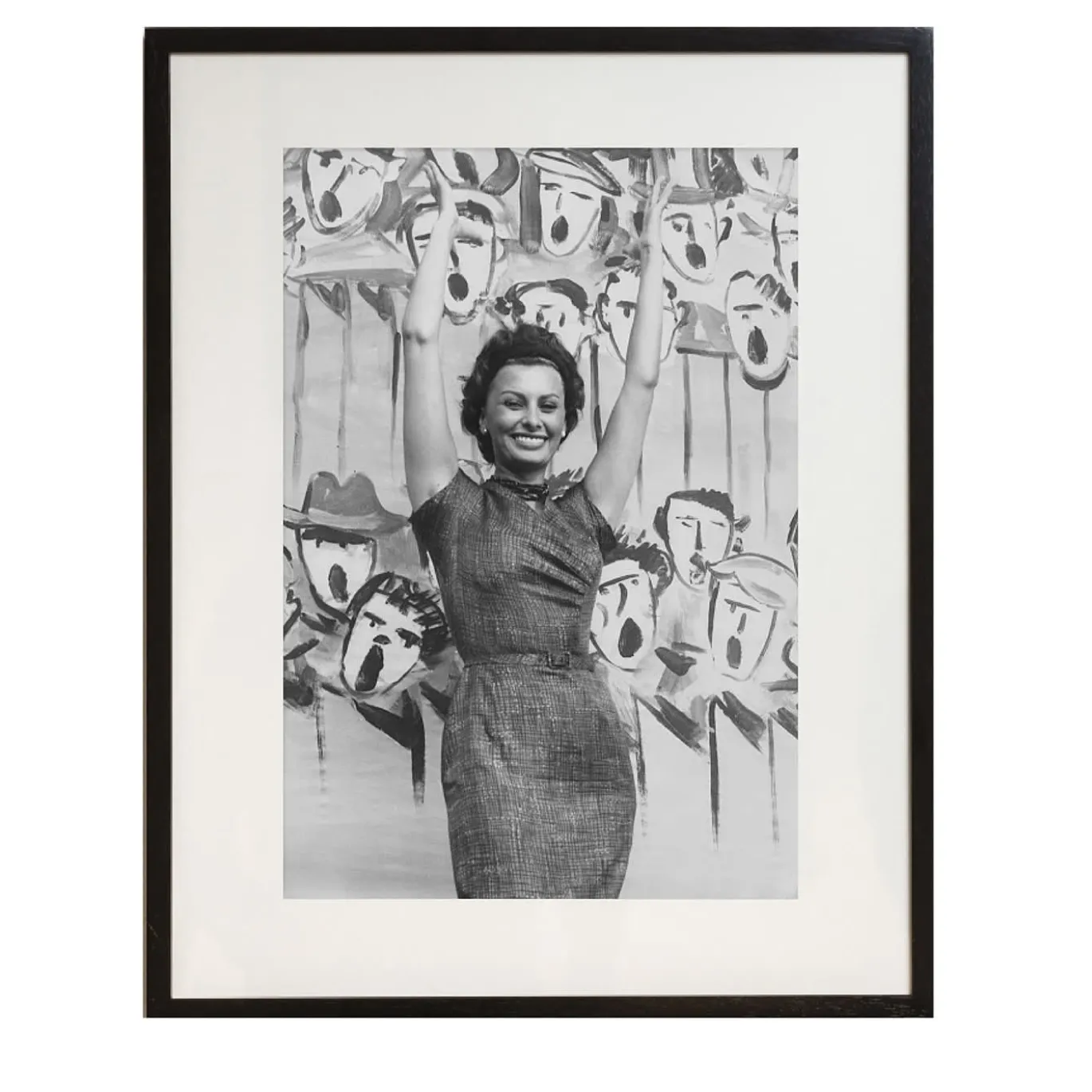 Sophia Loren #3 Stampa con cornice di Keystone