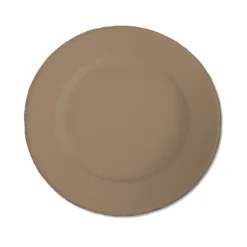 Sottopiatto circolare in Beige Tamarone