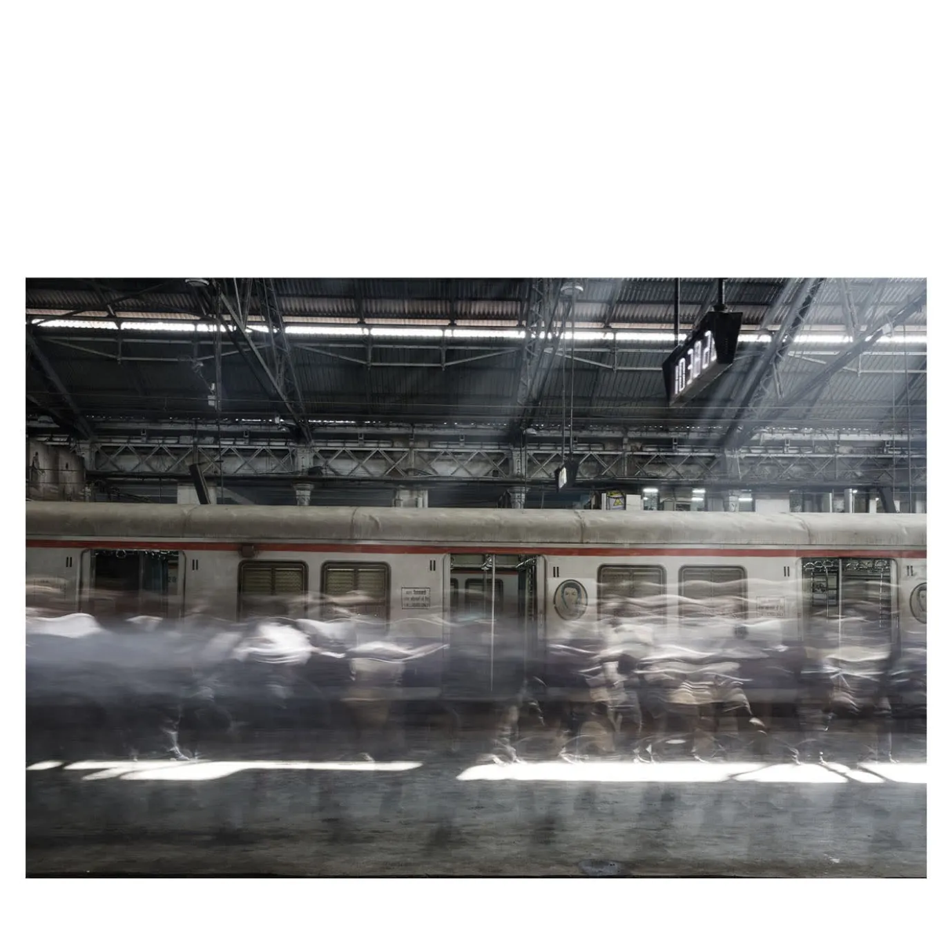 Stampa d'arte della stazione ferroviaria
