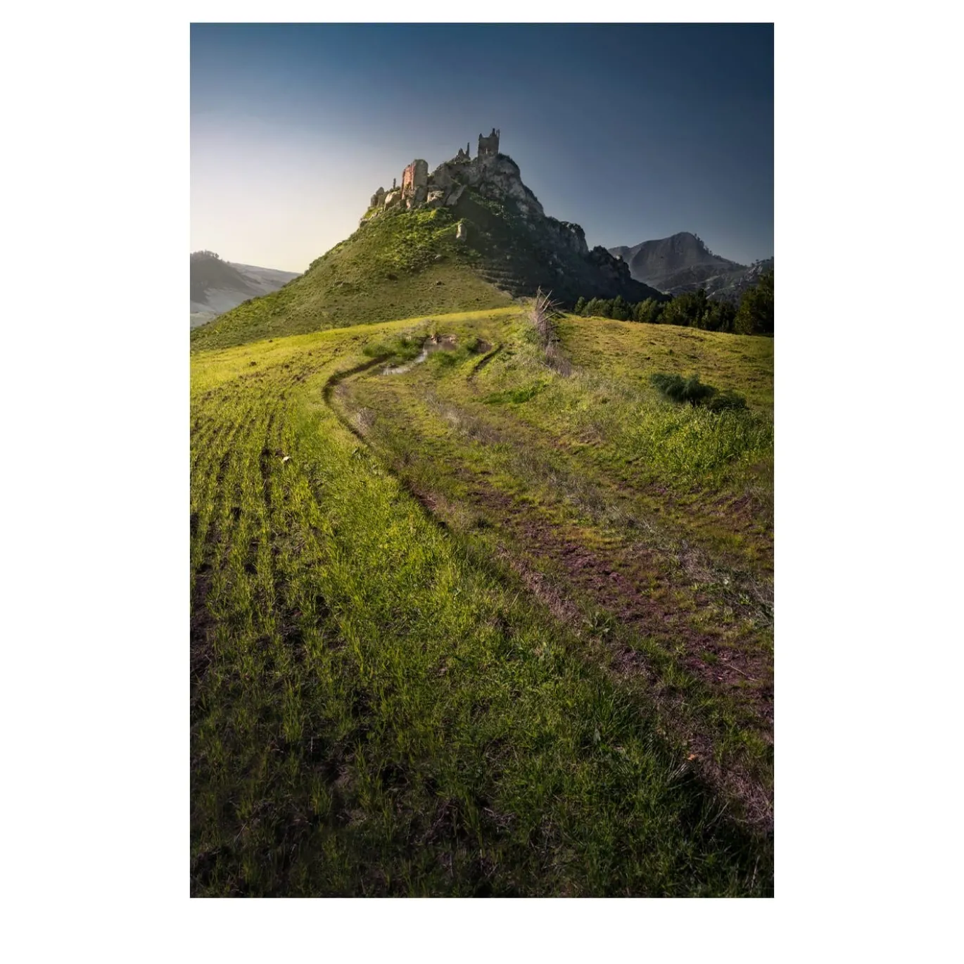 Stampa fotografica del Castello Garsiliato