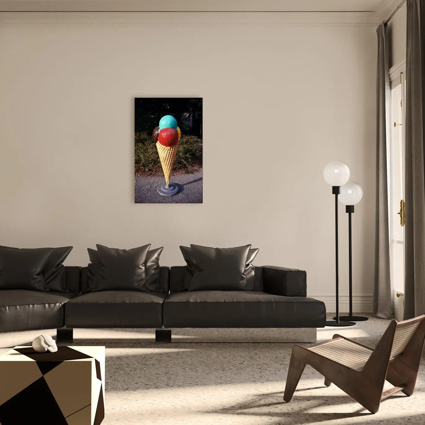 Stampa fotografica di Gelato