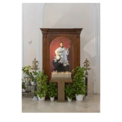 Statua di San Luigi di Gonzaga Stampa fotografica