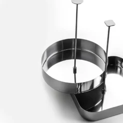 Stile 22cm Vassoio da portata rotondo con manico
