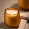 Stilla Cerae Candela piccola giallo ambra di Federico Peri