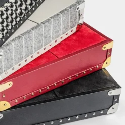 Svuota tasche con Caricabatterie Nero e Bianco Bauletto