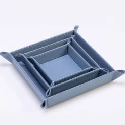 Svuotatasche Picasso Cielo Medio in Pelle Blu