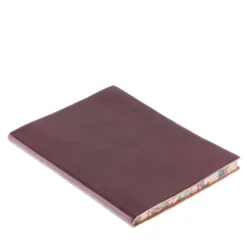 Taccuino in pelle marrone
