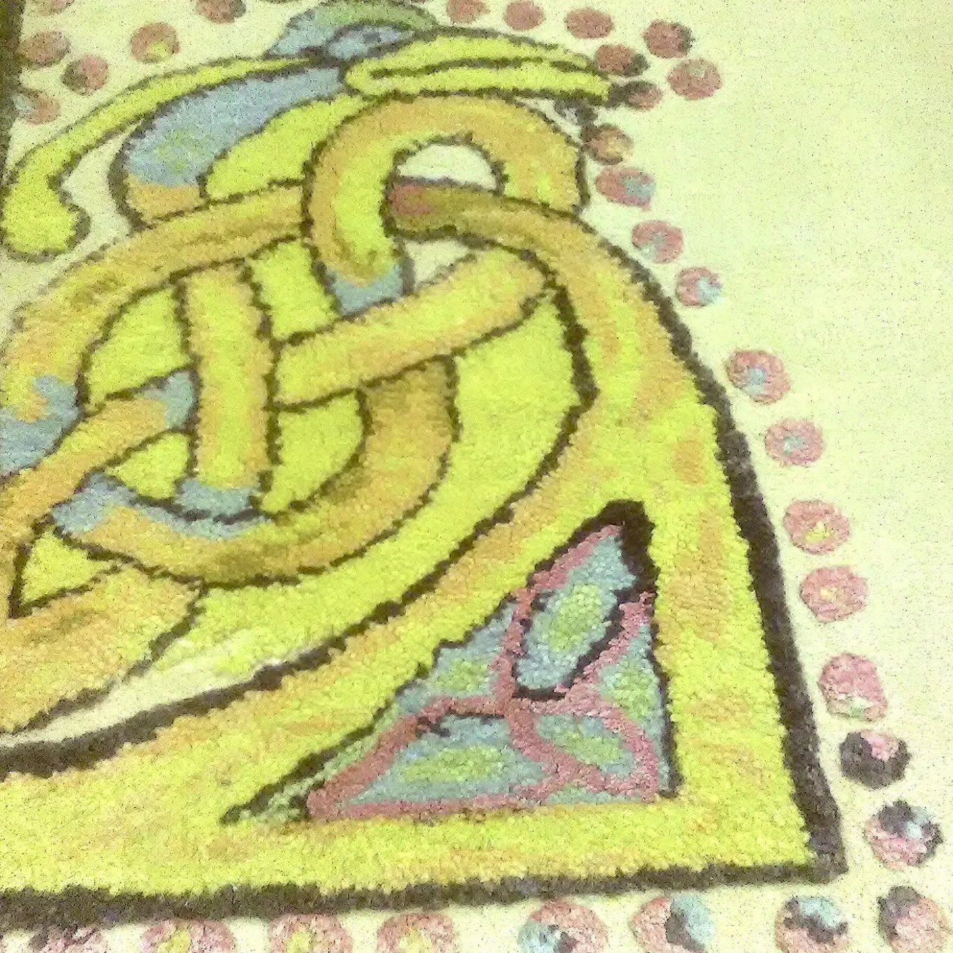 Tappeto celtico dell'amore