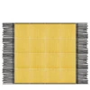 Tappeto Composizione ceramica giallo totale di Giuliano Andrea dell'Uva 120 X 80 con bordo nero