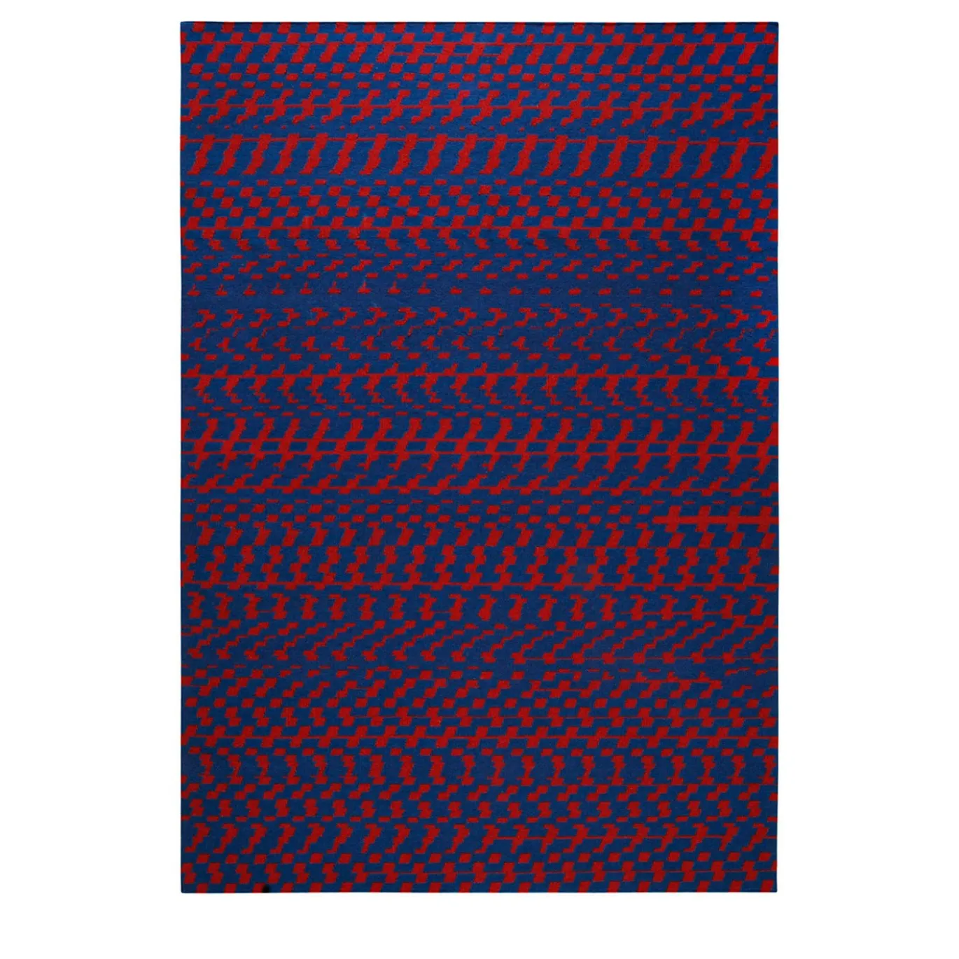 Tappeto Fuoritempo Kilim viola di Paolo Giordano e Nicole Jeanneret