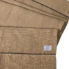 Tappeto rettangolare Intro in lino color miele