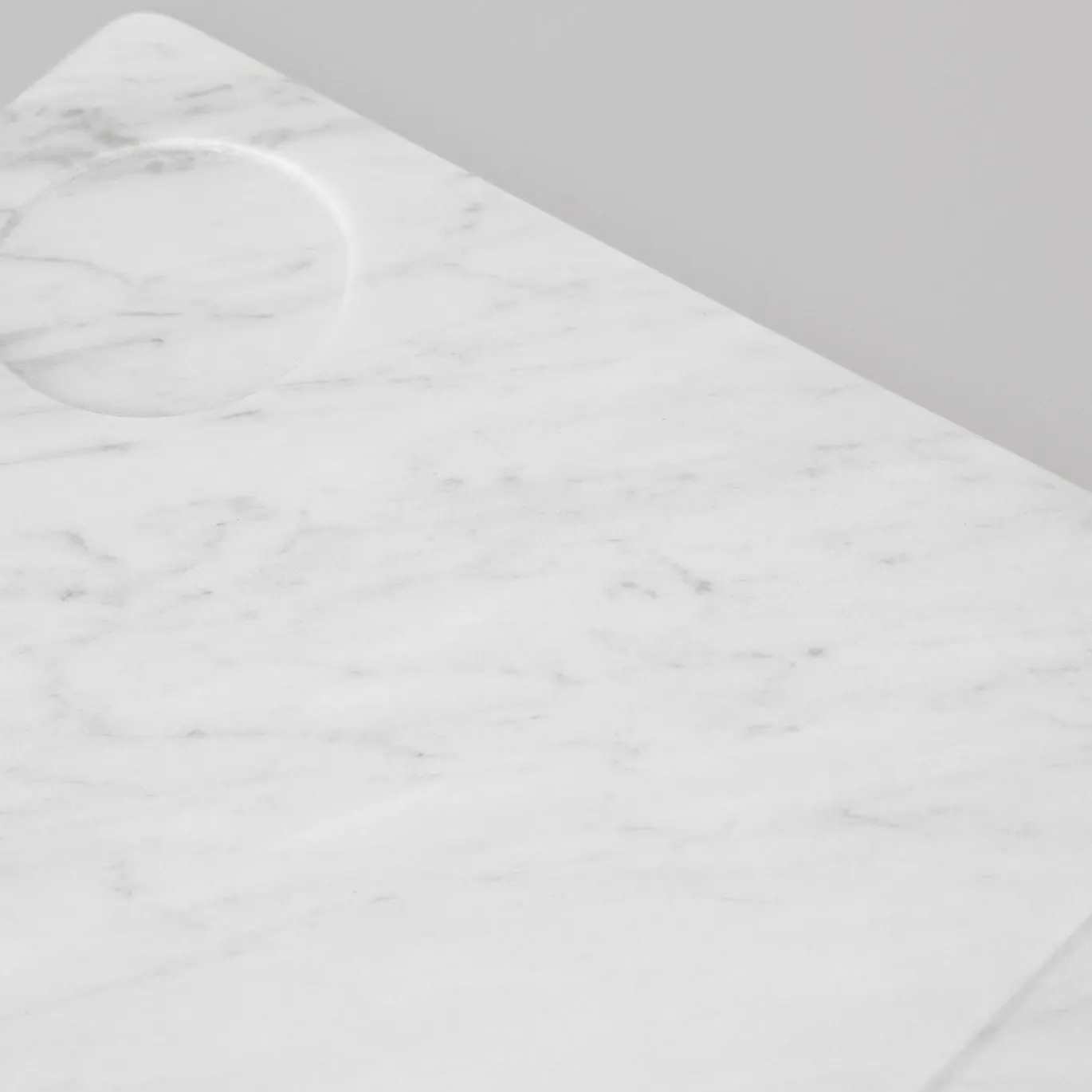 Tavoletta White Carrara Place Board di Studioformart