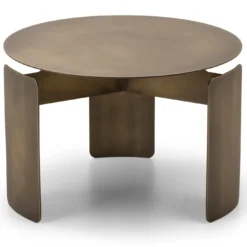 Tavolino da caffè Shirudo in bronzo nuvolato di Elisa Honkanen