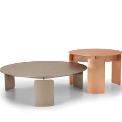 Tavolino da caffè Shirudo Pink di Elisa Honkanen