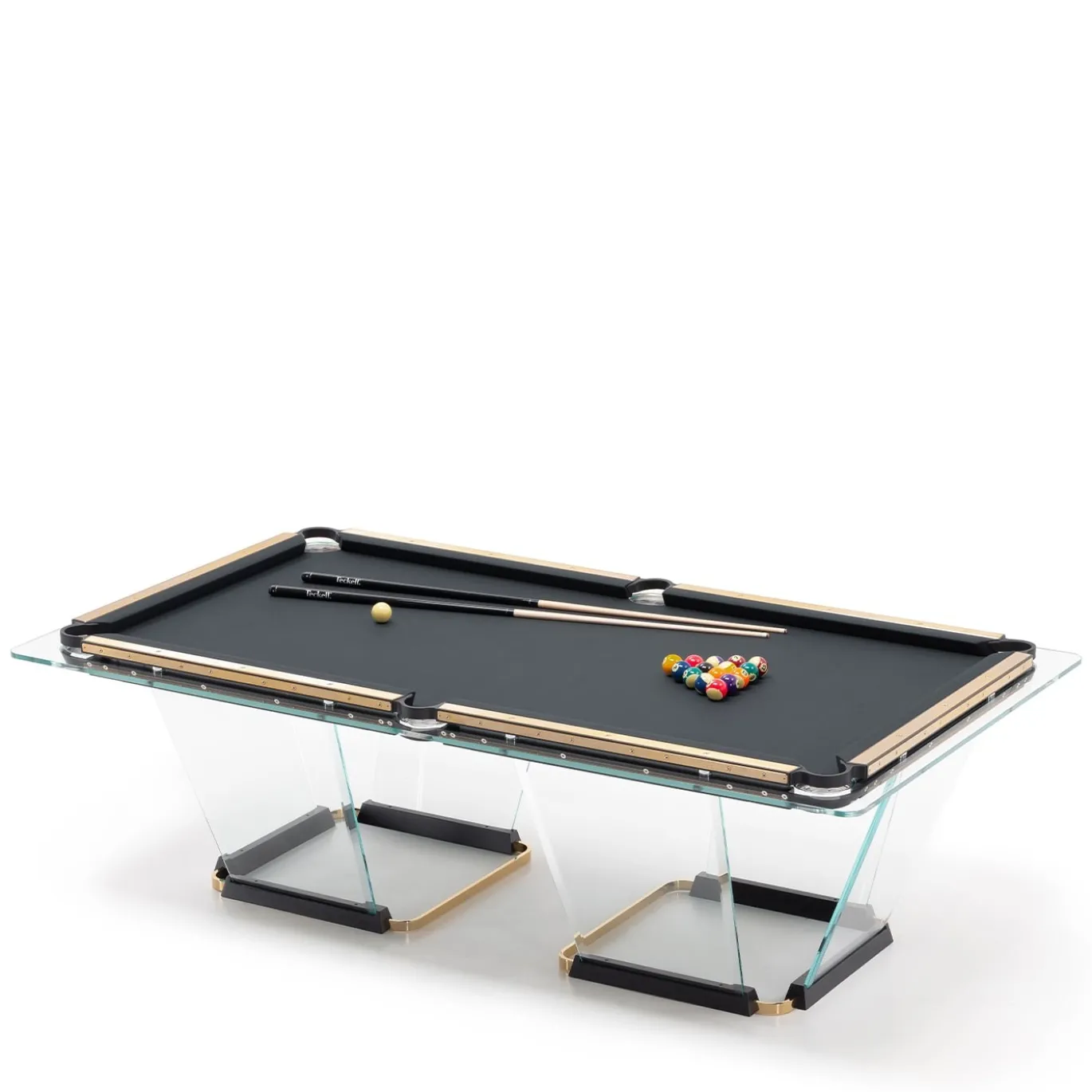Tavolo da biliardo T1.3 Gold 24K in edizione limitata - 8ft